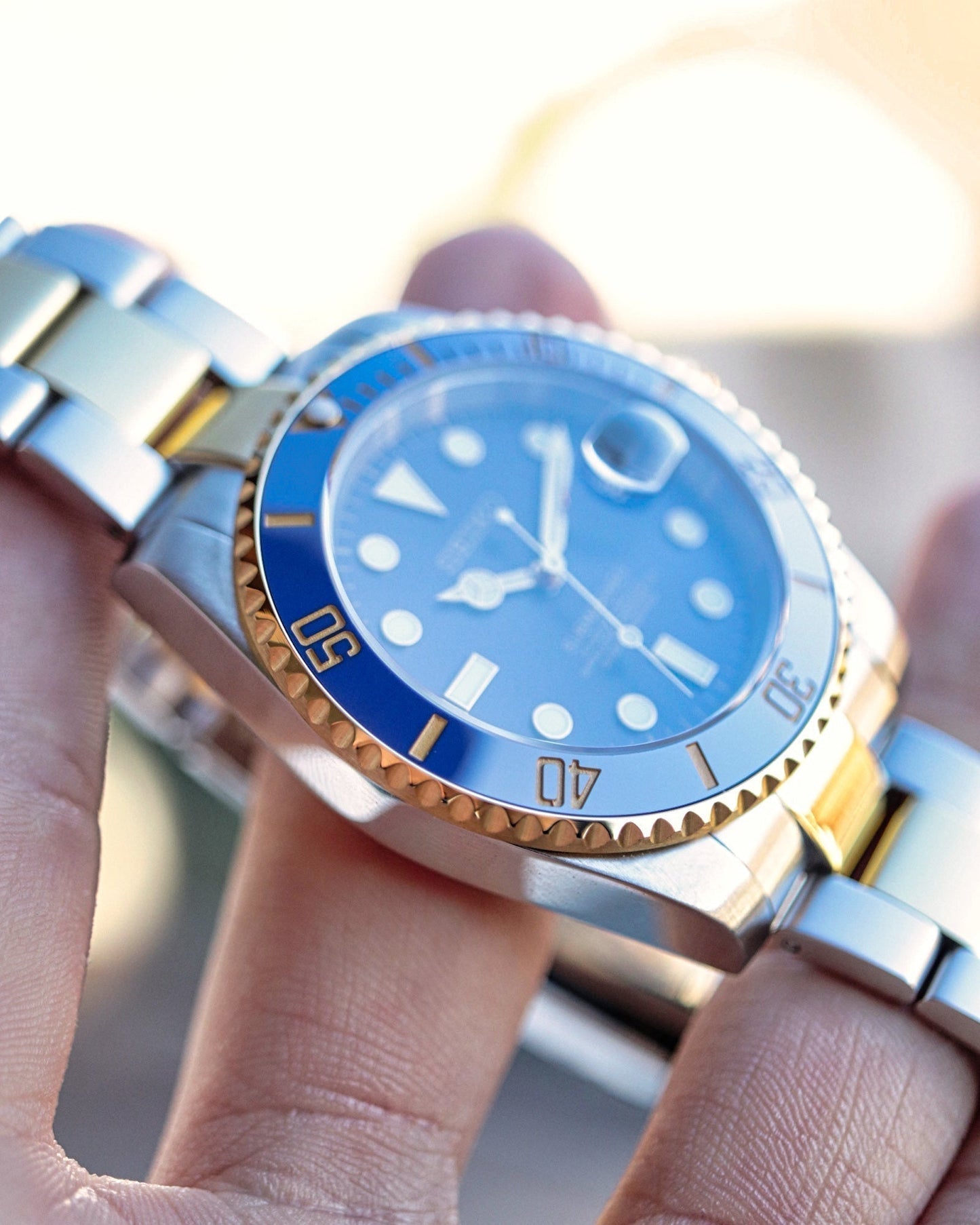 Seiko Mod Submariner steel & gold de Inarimod pour seulement 279.90