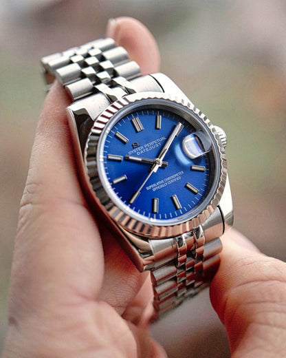Seiko Mod Datejust Blue from Inarimod for just 279.90€