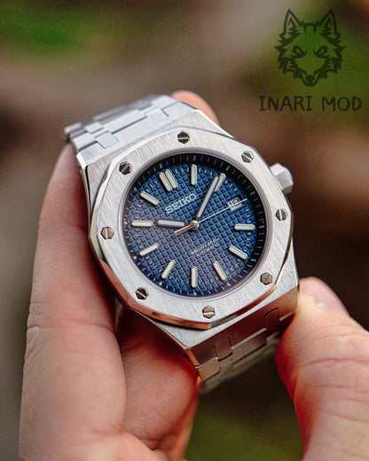 Seiko Mod Royal Oak Blue V2 from Inarimod for just 299.90€