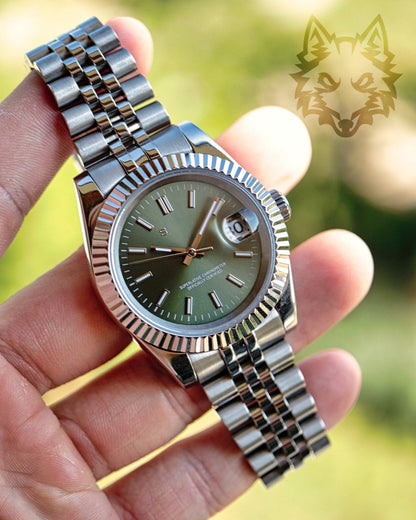 Seiko Mod Datejust Green from Inarimod for just 279.90€