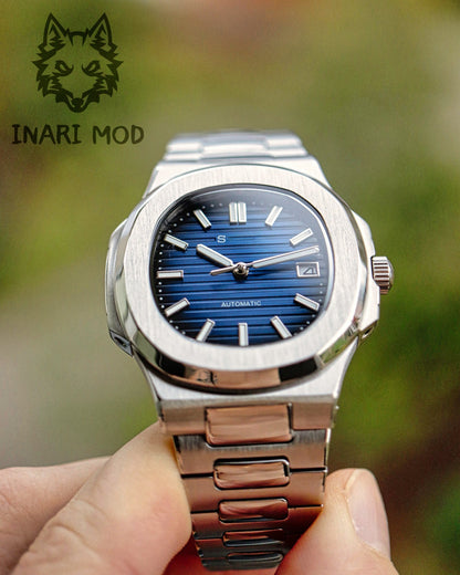 Seiko Mod Nautilus Blue from Inarimod for just 299.90€