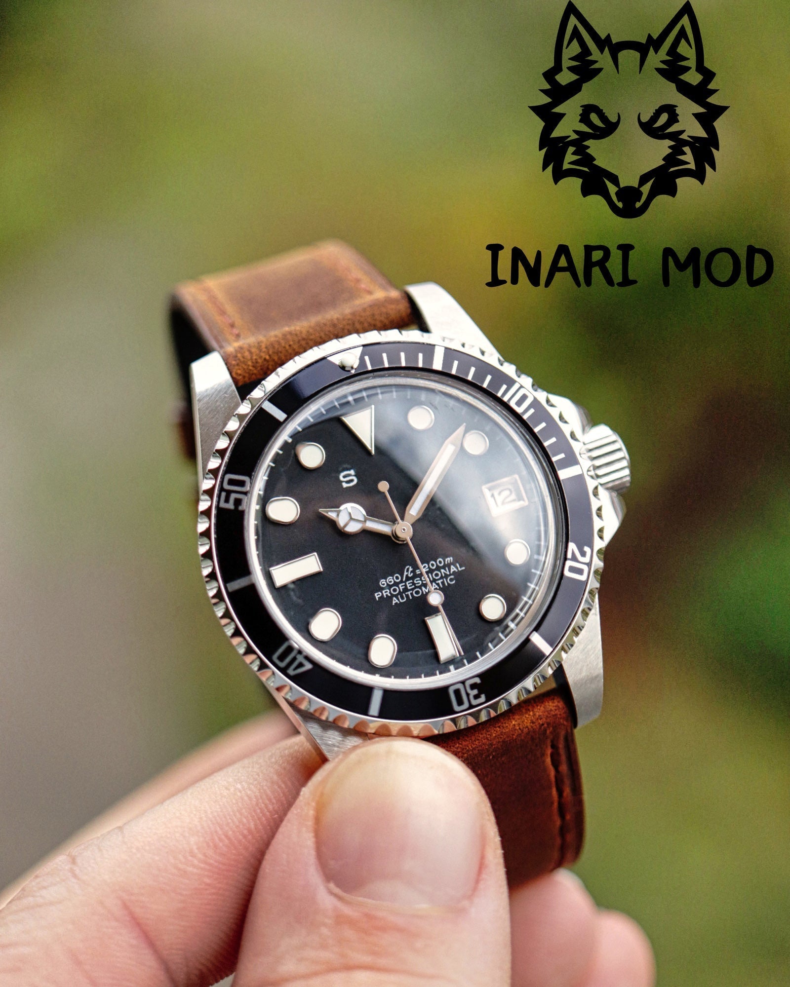 Seiko Mod Submariner Vintage from Inarimod for just 269.90€