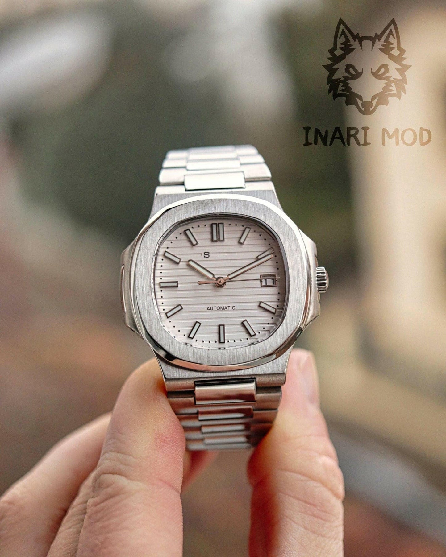 Seiko Mod Nautilus White de Inarimod pour seulement 299.90