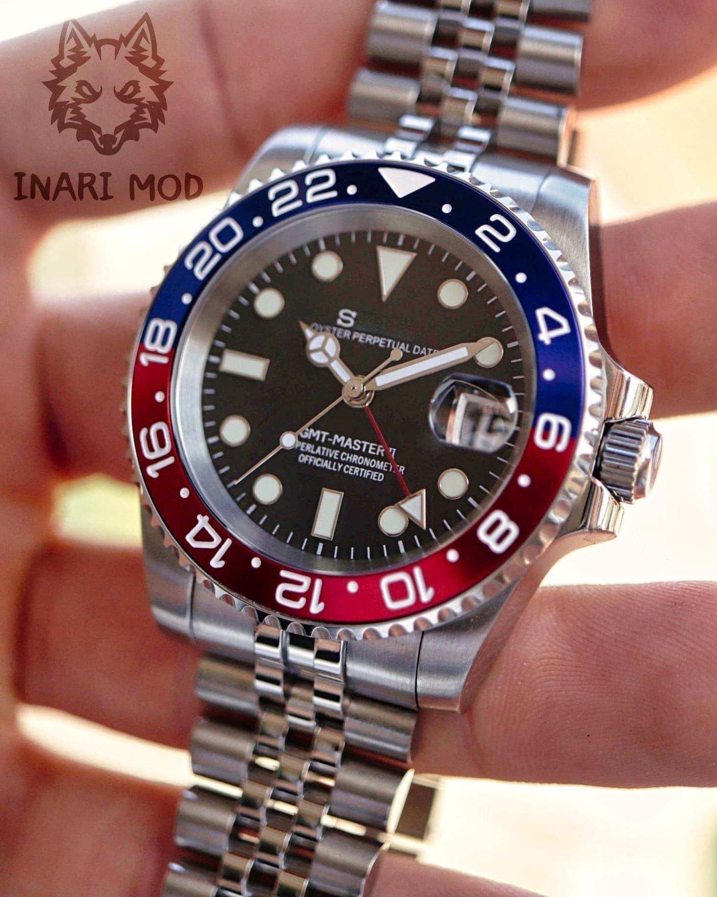 Seiko Mod Pepsi GMT