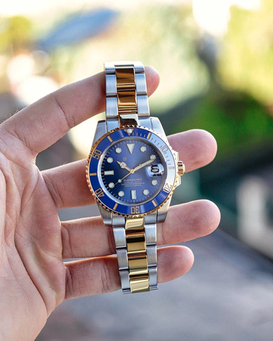 Seiko Mod Submariner steel & gold from Inarimod for 279.90