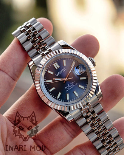 Seiko Mod Datejust blue from Inari mod at 295.90