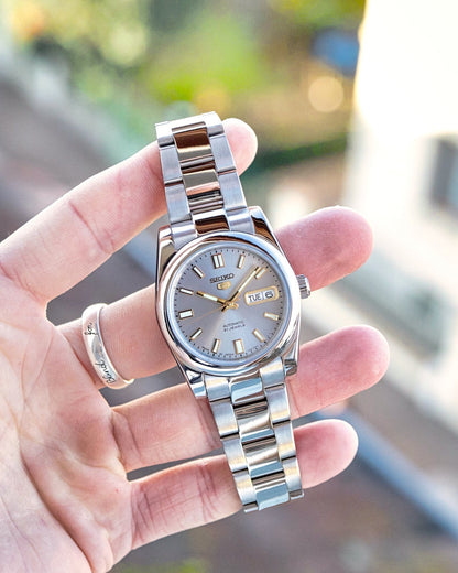 Seiko Mod Oyster Grey & Gold from Inarimod at 289.90