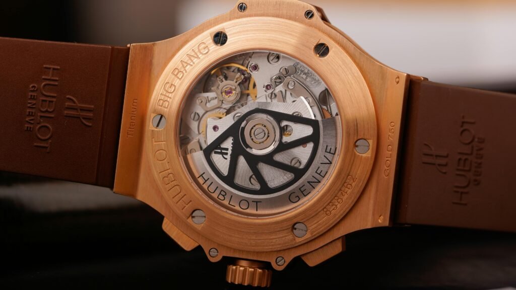 Vu mouvement chronographe Hublot bigbang